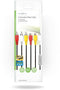 Nedis CVGP24305BK50 - AV-verlengkabel RCA - 500 cm - Geel Rood Wit