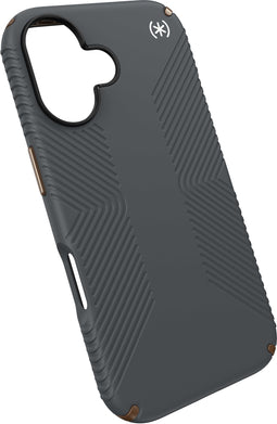 Speck Presidio2 Grip - Smartphonehoesje - Armor Cloud Technologie - Grijs (iPhone 16)