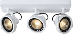 Lucide TALA - Plafondspot - 3x12W LED Dim to warm 2200K/3000K - Wit (3 stuks)