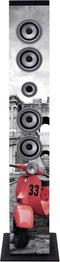 Ices IBT-6 - Bluetooth speaker - FM radio USB SD AUX - Roma