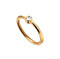 Esprit ESRG000425 Loris - Ring - Staal - Zirkonia - Goudkleurig
