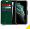 Accezz iPhone 12 - Flip cover - Krasbestendig Schokbestendig - Groen