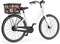Basky Bont Boeket - Fietsmand - Gerecycled plastic - Zwart/Rood/Groen