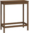vidaXL - Bartafel - 100x50x110 - cm - massief - grenenhout - honingbruin