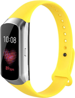 iMoshion Bandje Geschikt voor Samsung Galaxy Fit - iMoshion Siliconen bandje - Geel