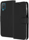 Accezz Galaxy A12 - Wallet Softcase Booktype - 3 pashouders - Zwart