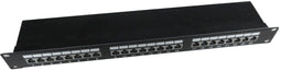 Gembird Cablexpert - Patchpanel 110-type - 50µ gold-plated contacten - Zwart