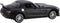 Radiografisch bestuurbare auto mercedes-benz 1:14 2.4g sls amg gt final edition zwart.