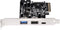 Silverstone ECU05 - PCIe USB 3.2 uitbreidingskaart - 10 Gbit/s snelheid