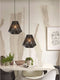 GOOD&MOJO Hanglamp Merapi - Bamboe Zwart - 30x30x30cm - Modern - Hanglampen Eetkamer, Slaapkamer, Woonkamer