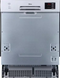 Midea EGT 2.60 IX - Semi-geïntegreerde vaatwasser - 12 couverts - Roestvrij staal