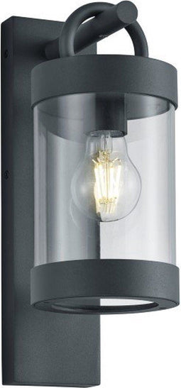 TRIO Sambesi - Wandlamp - E27 4W - IP44 - Antraciet