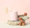 HighOnLove - Pink Massage Kaars Lychee Martini