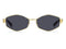 Marc Jacobs Zonnebril Marc 496/s Dames Polygonal Staal Zwart