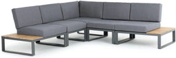The Outsider Hoekbank Loungeset Albufeira Aluminium & Acaciahout