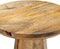 vidaXL - Bijzettafel - Ø30x60 - cm - massief - mangohout