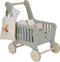 Little Dutch - Houten Winkelwagen - Ruime opbergplek - Groen