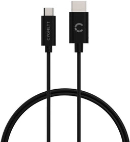 Cygnett CY3305HDMIC - USB-C naar HDMI kabel - 1.8 meter - Zwart