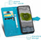 iMoshion Hoesje Geschikt voor Nokia X20 / X10 Hoesje Met Pasjeshouder - iMoshion Mandala Bookcase - Turquoise