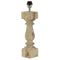 Light & Living Lampvoet CUMANI 10x10x38 cm - hout naturel