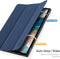 Dux Ducis Galaxy Tab A8 (2021/2022) - Bookcase - Tri-Fold - Donkerblauw