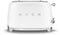 Smeg TSF01WHMEU - Broodrooster - 950W - 2 sleuven - Mat wit