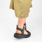 PS Poelman SATURNOS - Dames Sandalen - Chunky - Zwart - Maat 38