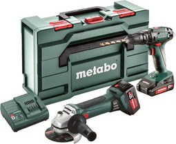 Metabo Accu combo set 18 Volt Combo Set 18V: SB1 8 + W 18 LTX 125 Quick