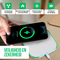 Strex Draadloze Oplader 15W - Inclusief Kabel - QI Snellader - Wireless Charger - Fast Charger - LED