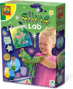SES - Slime lab - Glow in the dark - maak zelf je eigen slijm - goed uitwasbaar - veilig voor kinderen - Experimenteerdozen