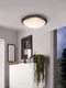 EGLO Planet 1 - Plafond- en Wandlamp - E27 - Ø 29 cm - Zwart/Wit