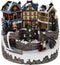 Kerstdorp - LED verlichting en beweging - Multi colour (1 stuk)