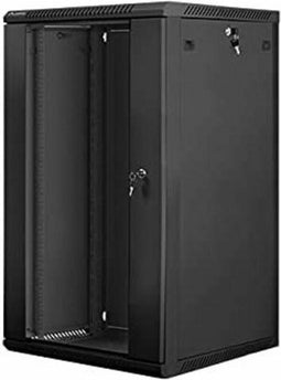 Lanberg WF01-6622-10B - Wandrek - Staal - IP20 - Zwart