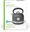 Nedis KAWK310EGY - Waterkoker - 1,7L met temperatuurindicator - Grijs
