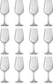 F2D Optic Luxe Wijnglas - Set van 12 - Elegante Kristalheldere Glazen - 55 cl - Ideaal voor Rode & Witte Wijn