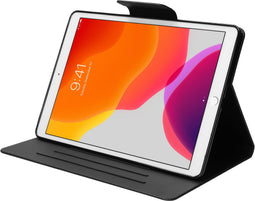 Mobiparts Classic Folio Case - Apple iPad 10.2 (2019/2020/2021) - Elegante beschermcase - Zwart