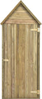 vidaXL - Tuinschuur - met - deur - 69,5x32x178 - cm - geïmpregneerd - grenenhout