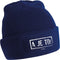 Buurman en Buurman Muts Beanie Stempel Navy