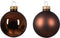 Kerstbal glas d6 cm esprss ass 20st kerst