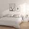 vidaXL - Nachtkastjes - 2 - st - 40x30x40 - cm - massief - grenenhout - wit