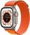 Apple Watch Ultra - Smartwatch - Titanium - Oranje