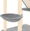 Kattenmeubel Vloer Tot Plafond 277-303 Cm Crèmekleurig