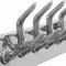 vidaXL - Kapstokken - 2 - st - aluminium - zilverkleurig