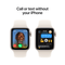 Apple Watch SE (2024) - Smartwatch - GPS + Cellular - 40mm - Zilver (Beige)