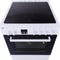 ETNA FIV760WIT - Vrijstaand inductie fornuis - 4 kookzones - Elektrische oven 65L - Wit - 60 cm