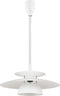 EGLO Brenda - Hanglamp - 1 Lichts - Ø430mm - Wit Chroom - IP65 Spuitwaterdicht