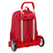 Schoolrugzak met Wielen Sevilla Fútbol Club Rood 32 x 43 x 14 cm