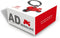 Metalmorphose sleutelhanger motor - Rood