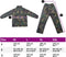 vidaXL - Regenpak - 2-delig - met - capuchon - (heren - / - camouflage - / - maat - XXL)