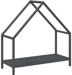 vidaXL - Brandhoutrek - 60x25x60 - cm - koudgewalst - staal - antracietkleurig